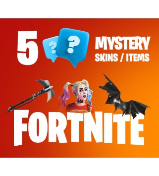 5 Mystery Fortnite Skins / Items PC Epic Games Epic Games Key GLOBAL
